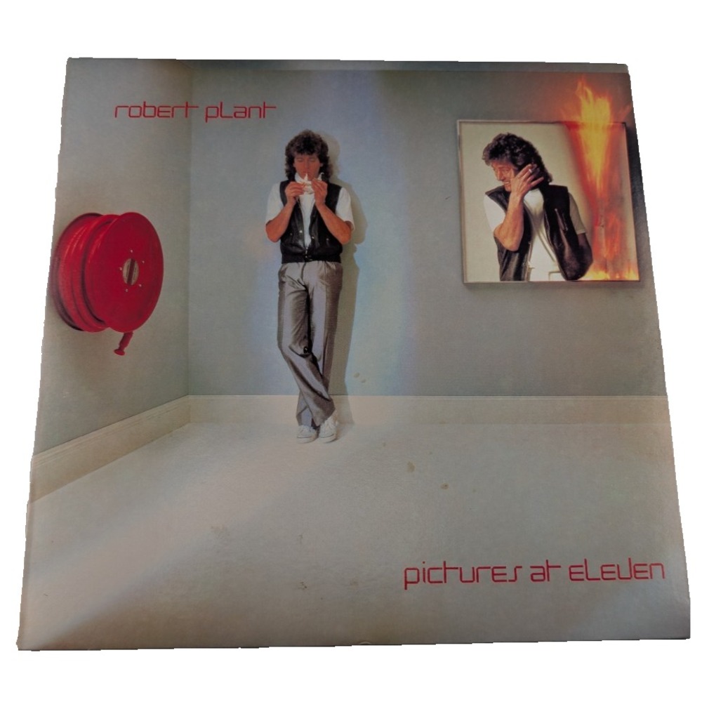 Robert Plant Pictures at Eleven Vinyl LP 12" Black Excellent 1982 Rock CRC LP